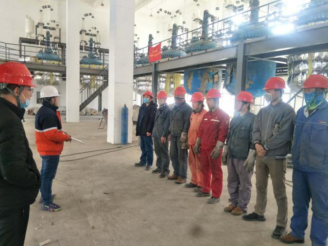 专精特新化工科技有限公司：严把施工清静关，，，从严从实抓好整改落实 - 申博官网要闻 - 新闻动态