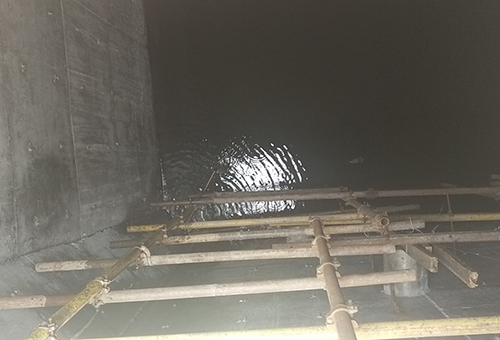 兰州新区化工园区污水处理厂（一期）项目高浓调理池最先举行闭水试验 - 申博官网要闻 - 新闻动态