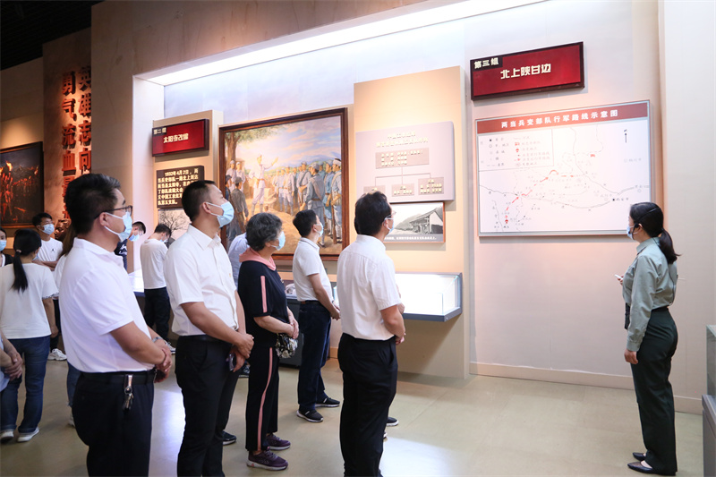 探寻红色印记 切记初心使命——机关党支部开展党史学习教育研学活动 - 党群事情 - 专题专栏