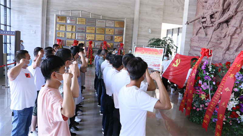 探寻红色印记 切记初心使命——机关党支部开展党史学习教育研学活动 - 党群事情 - 专题专栏