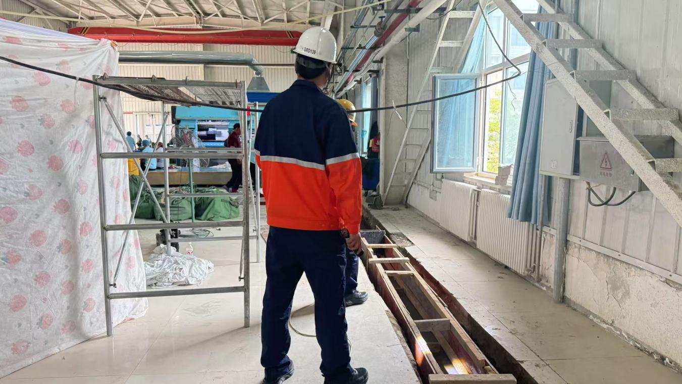 筑牢清静防线！热电公司开展食堂、超市及厂房专项清静隐患排查整治行动 - 动力能源供应 - 营业板块